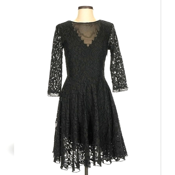 Dresses & Skirts - Saylor XS Black Wednesday Adams Style Dress  Excellent Condtion